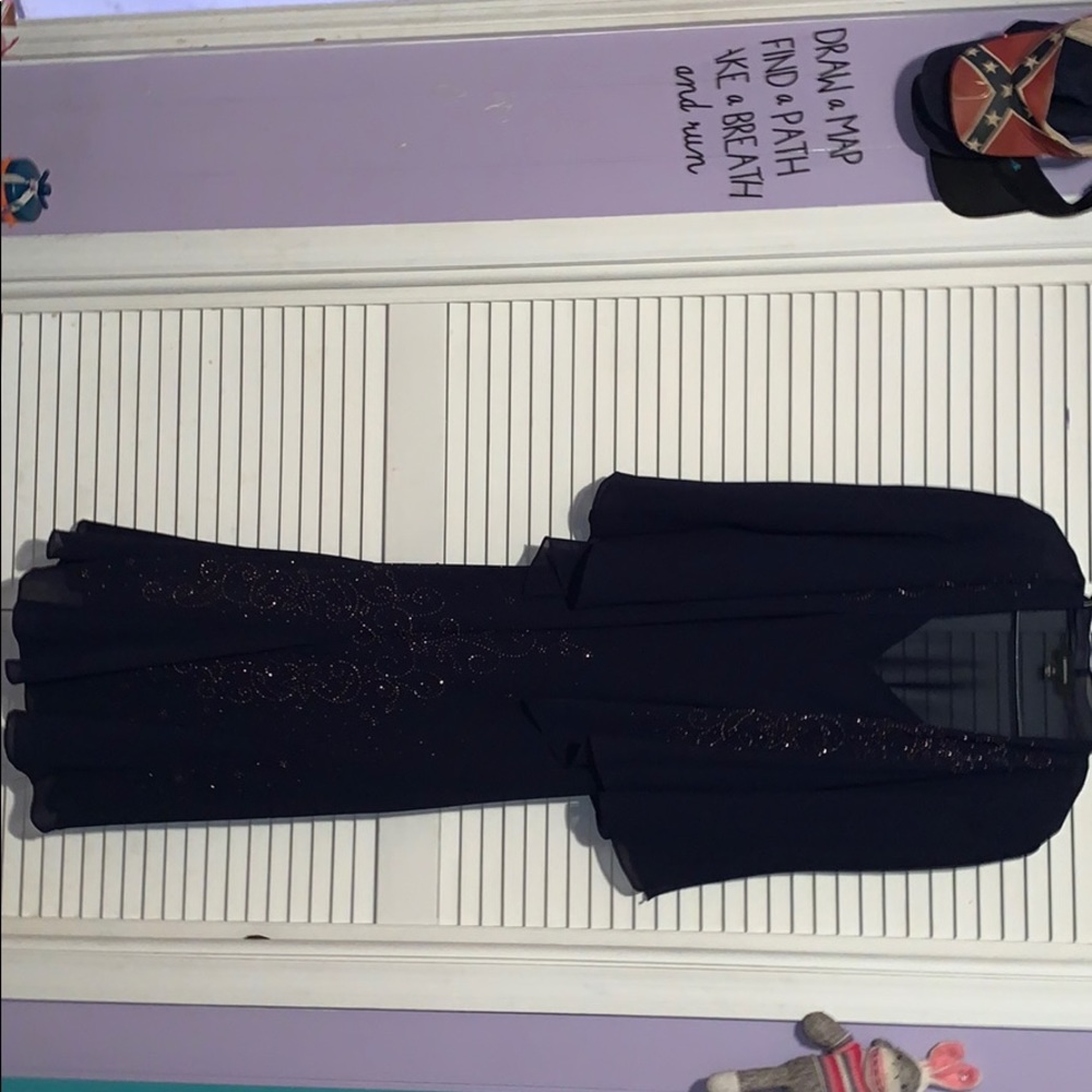 Navy blue dress
